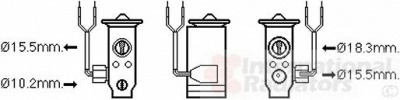 VAN WEZEL 53001649 -  Расширительный клапан, кондиционер